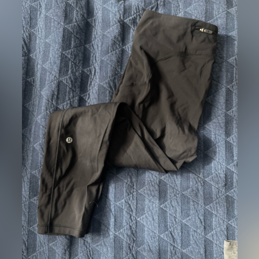 Lululemon Run Tight with side pocket